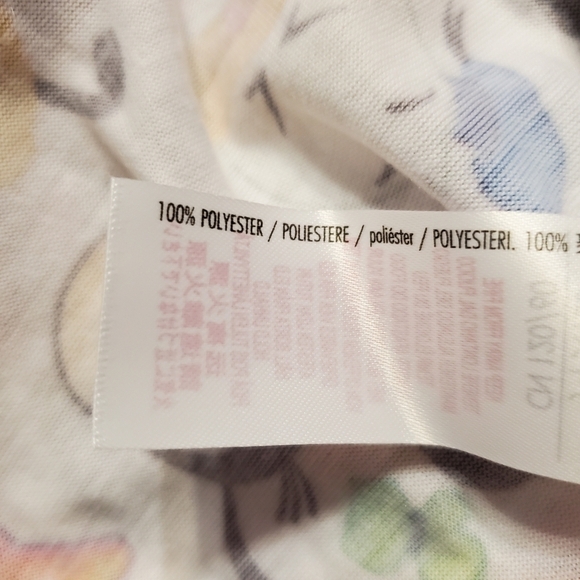 NWT Disney Store World of Disney Emoji Nightshirt Girl's Nightgown 5/6 - Picture 7 of 7